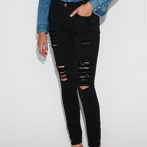 Distressed Jeans